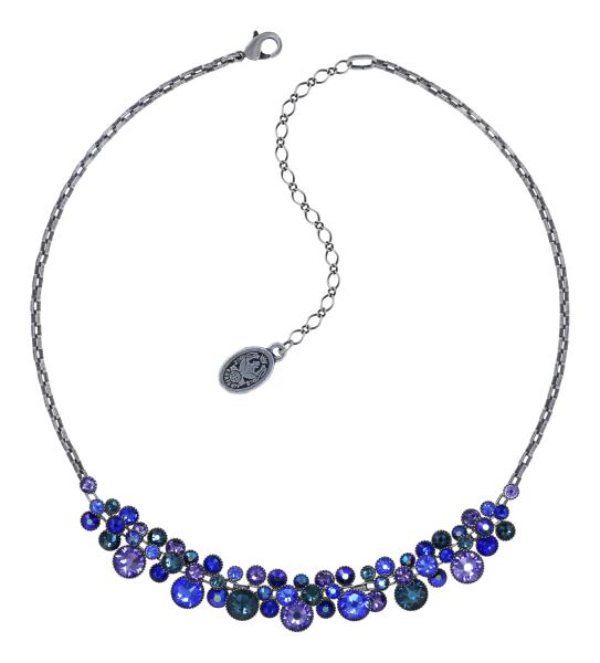 Dark Blue - Water Cascade necklace - Konplott